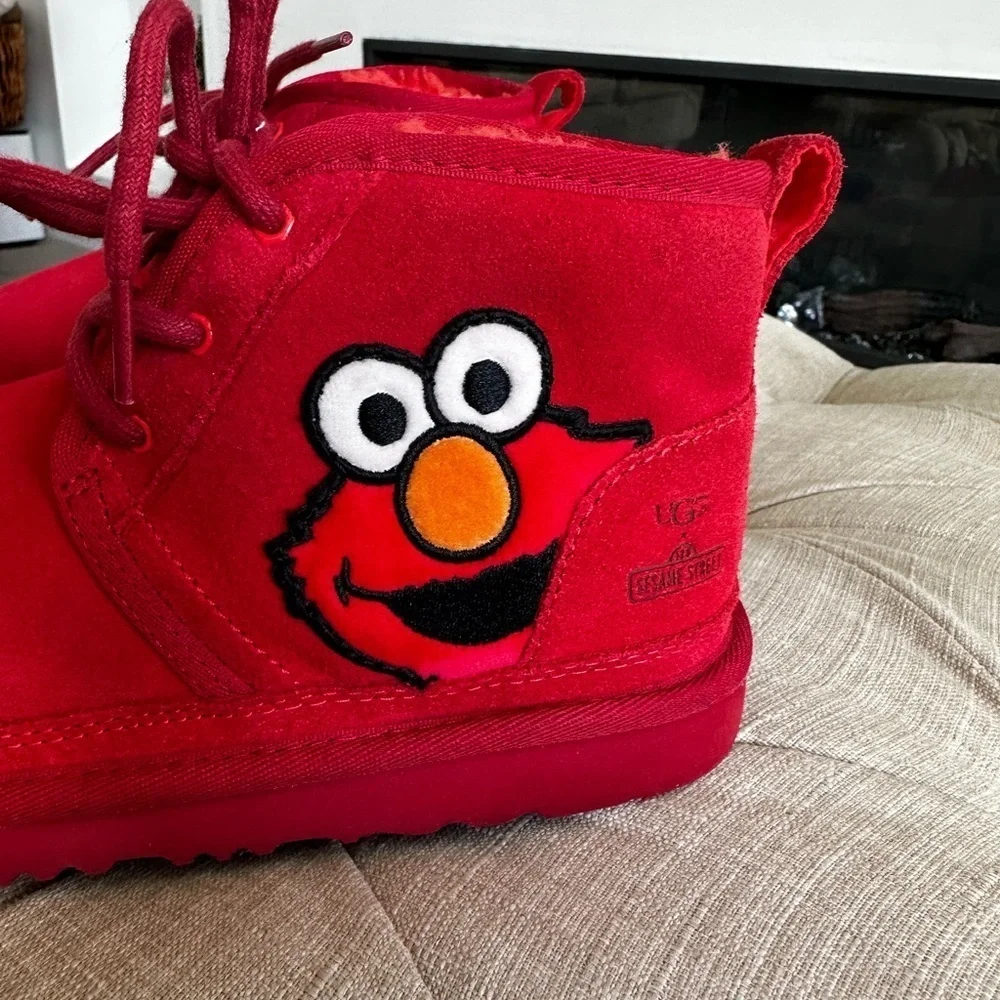 UGG Red Elmo Suede Boots